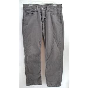 Levis 514 Jeans Size 32x30 Black Straight Leg Denim‎ White Tab